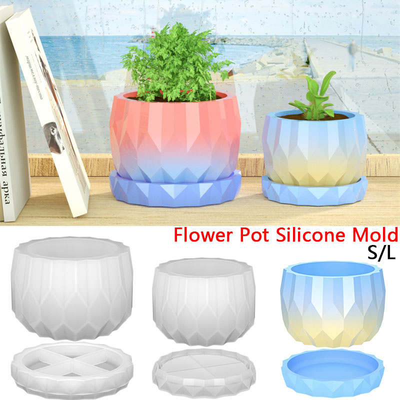 Potsticker Mold - 1 Set Silicone Planter Molds For