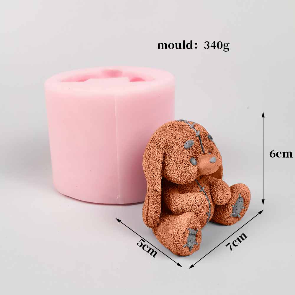 Silicone Mold 3D Cute Cartoon  - Bunny Cake Mold review and price