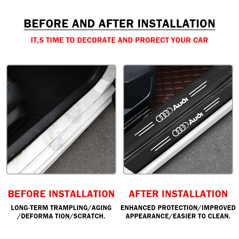 Car Door Sill Scuff Plate Deco - Crepe Pan Carbon review and price