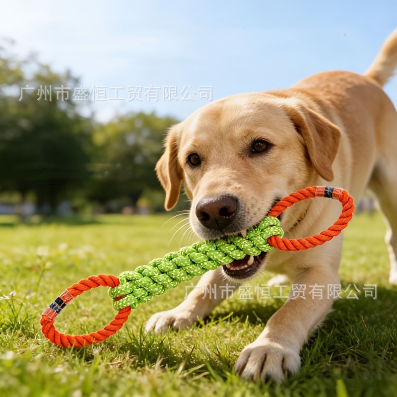Pet toy cotton rope double-rin - Corn Dog Stick review and price