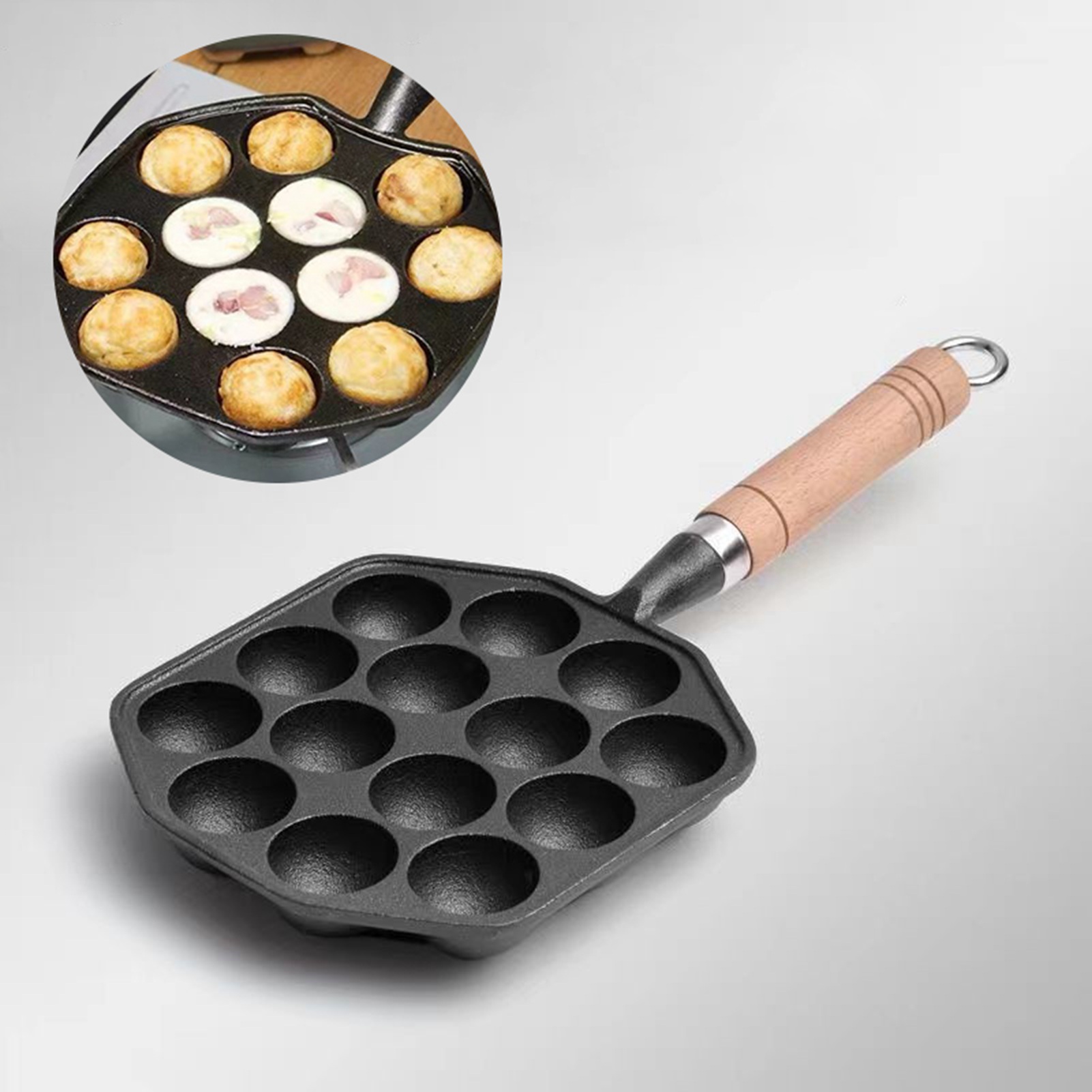 14 Holes Takoyaki Pan Nonstick - Takoyaki Grill Plate review and price