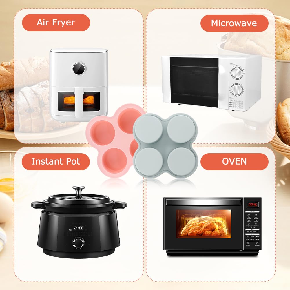 Reusable Silicone Air Fryer Eg - Egg Waffle Pan review and price