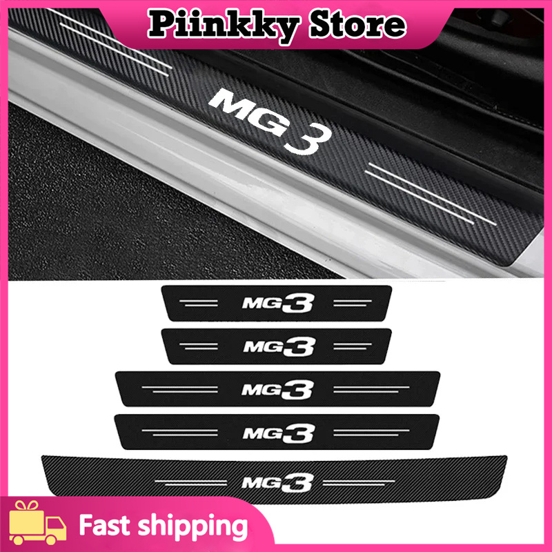 for MG 3 MG3 Logo Car Door Sil - Crepe Pan Carbon review and price