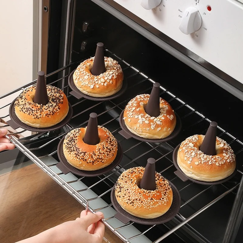 6Pcs Baking Mold Bread Donut P - Donut Mold Silicone review and price