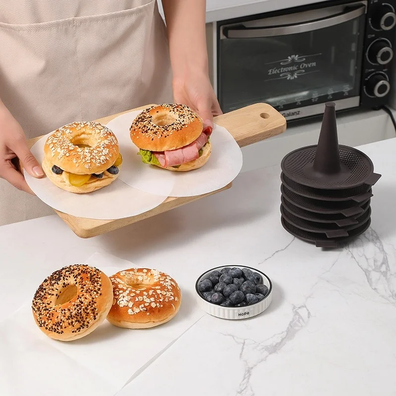 6Pcs Baking Mold Bread Donut P - Donut Mold Silicone review and price