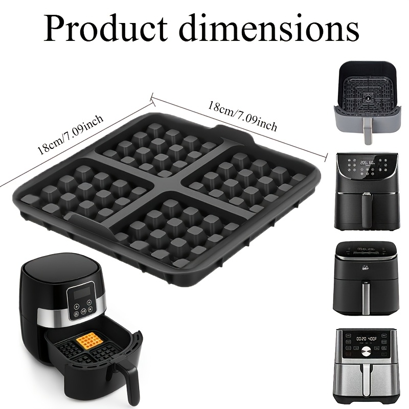 Square Waffle Mold, Non-Stick  - Egg Waffle Pan review and price