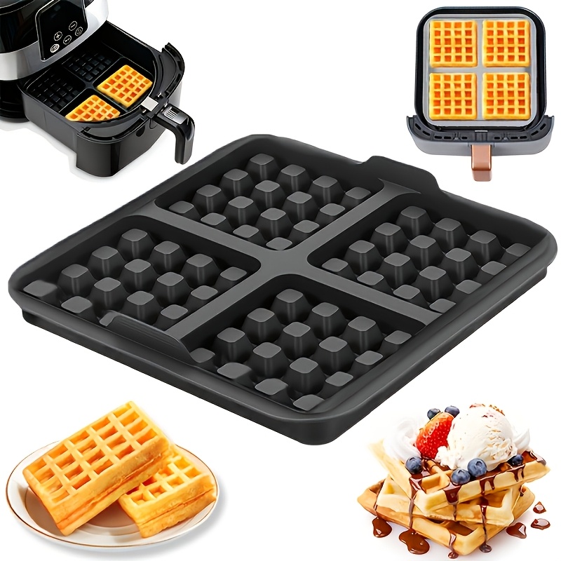 Square Waffle Mold, Non-Stick  - Egg Waffle Pan review and price