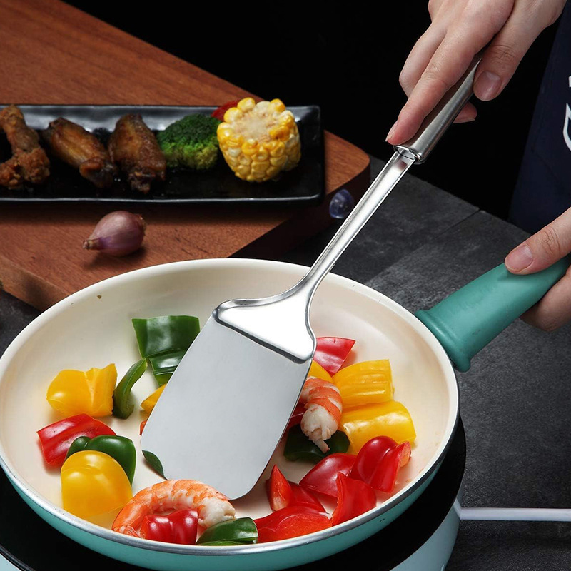 Stainless Steel Turner Long Ha - Okonomiyaki Spatula review and price