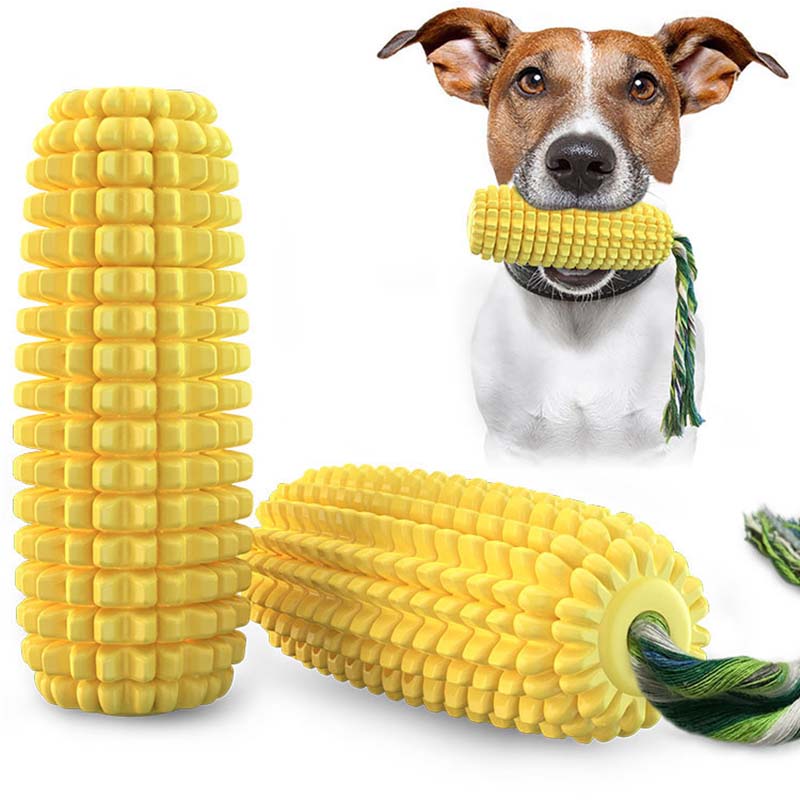 Corn Shape Squeaky Dog Toy Dur - Corn Dog Stick review and price