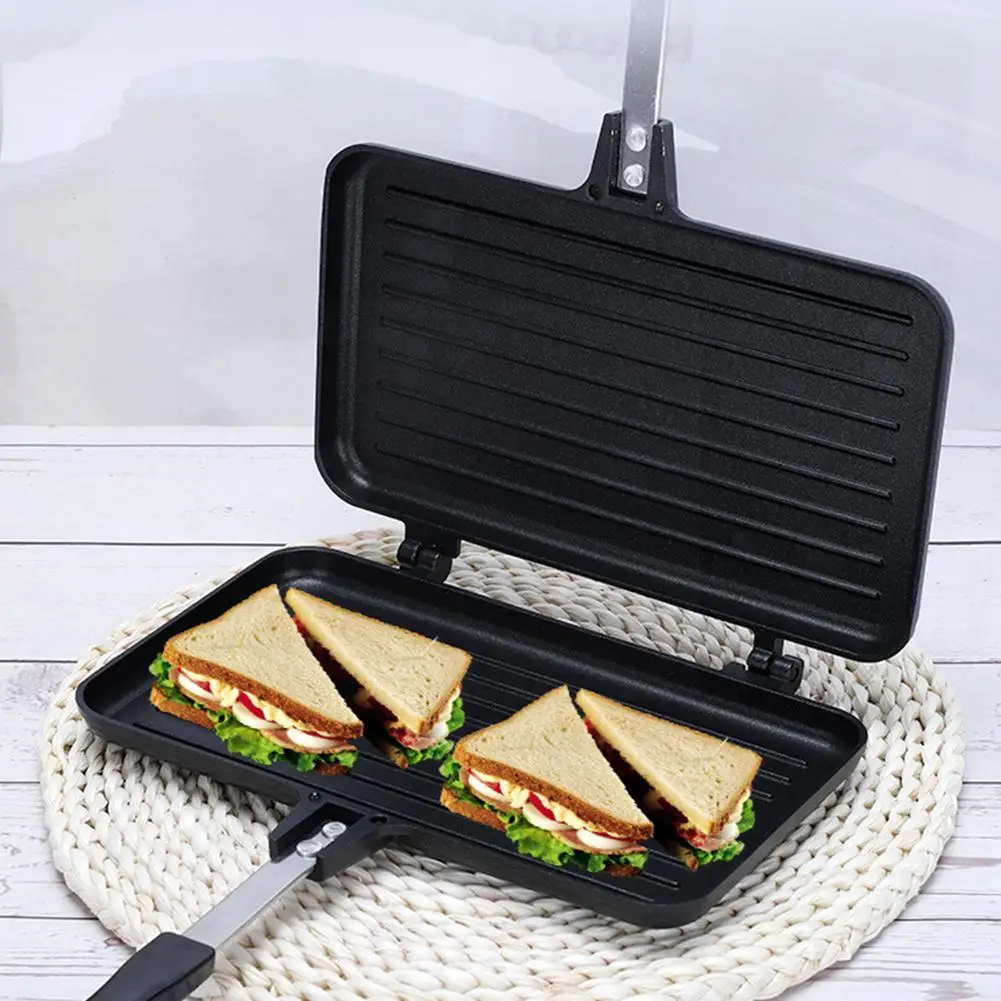 Double-Sided Frying Pan Non-St - Cast Iron Corn review and price