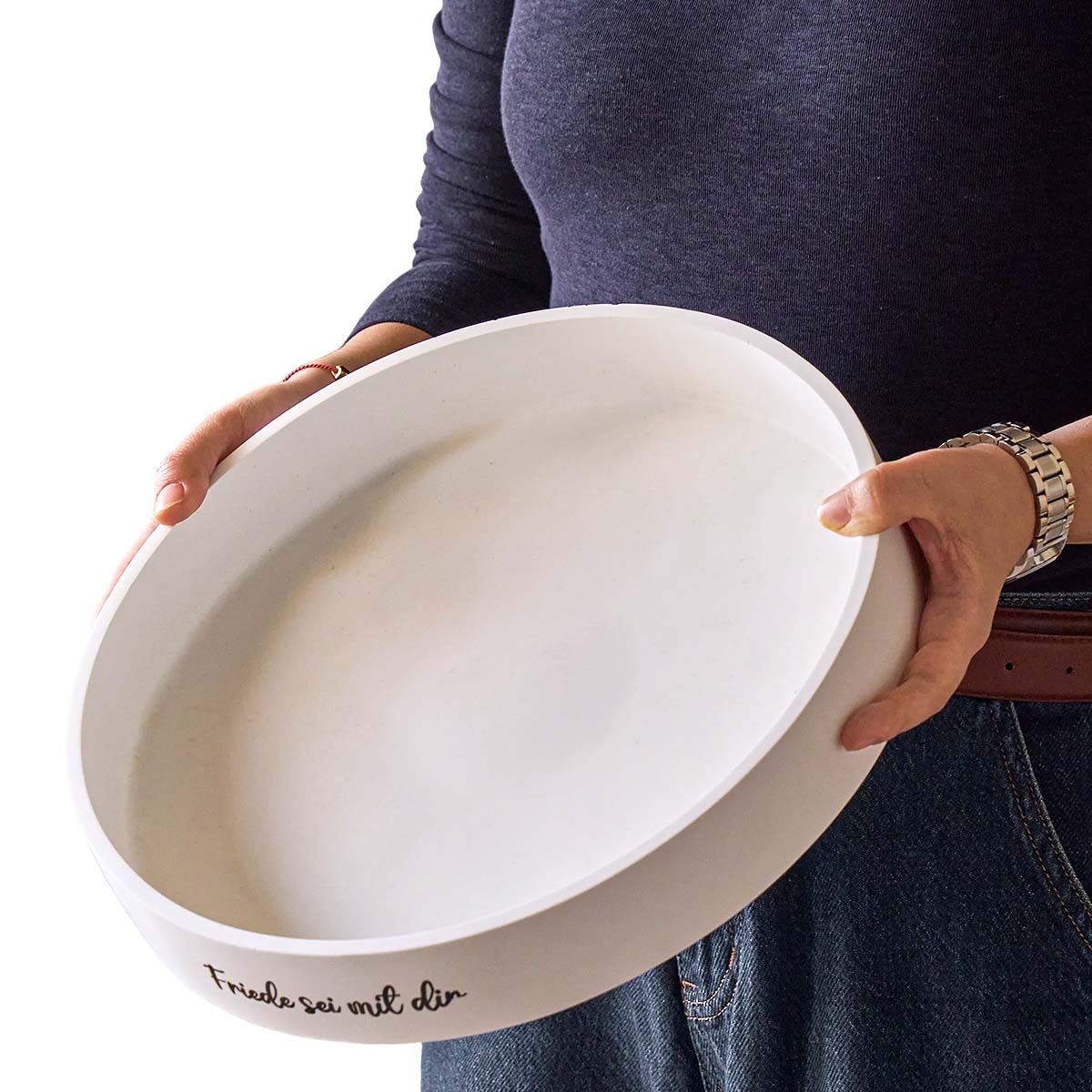 Concrete Round Candle Bowl Ves - Potsticker Mold review and price