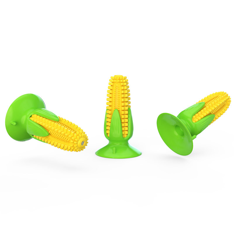 Dog toy with suction cup and c - Corn Dog Stick review and price
