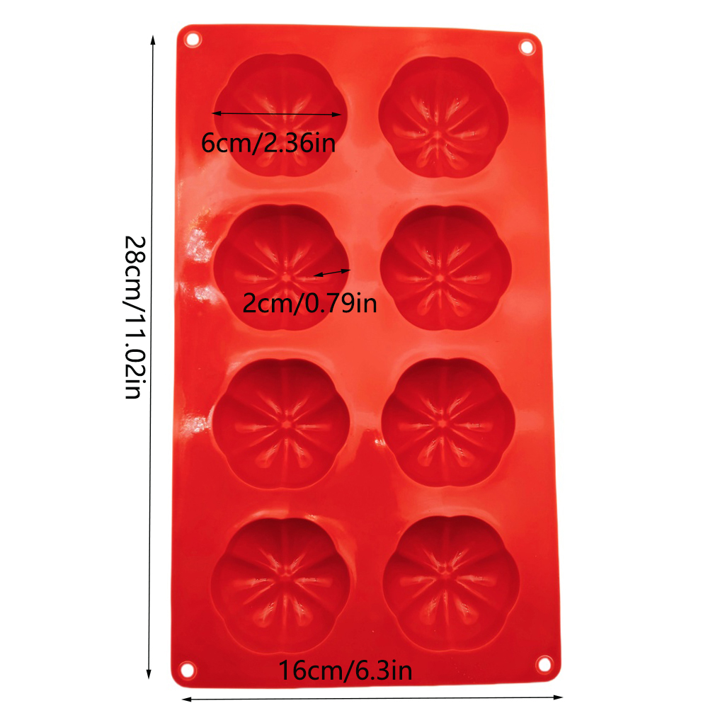 New Arrival 8 Hole 6 Petal Sha - Donut Mold Silicone review and price