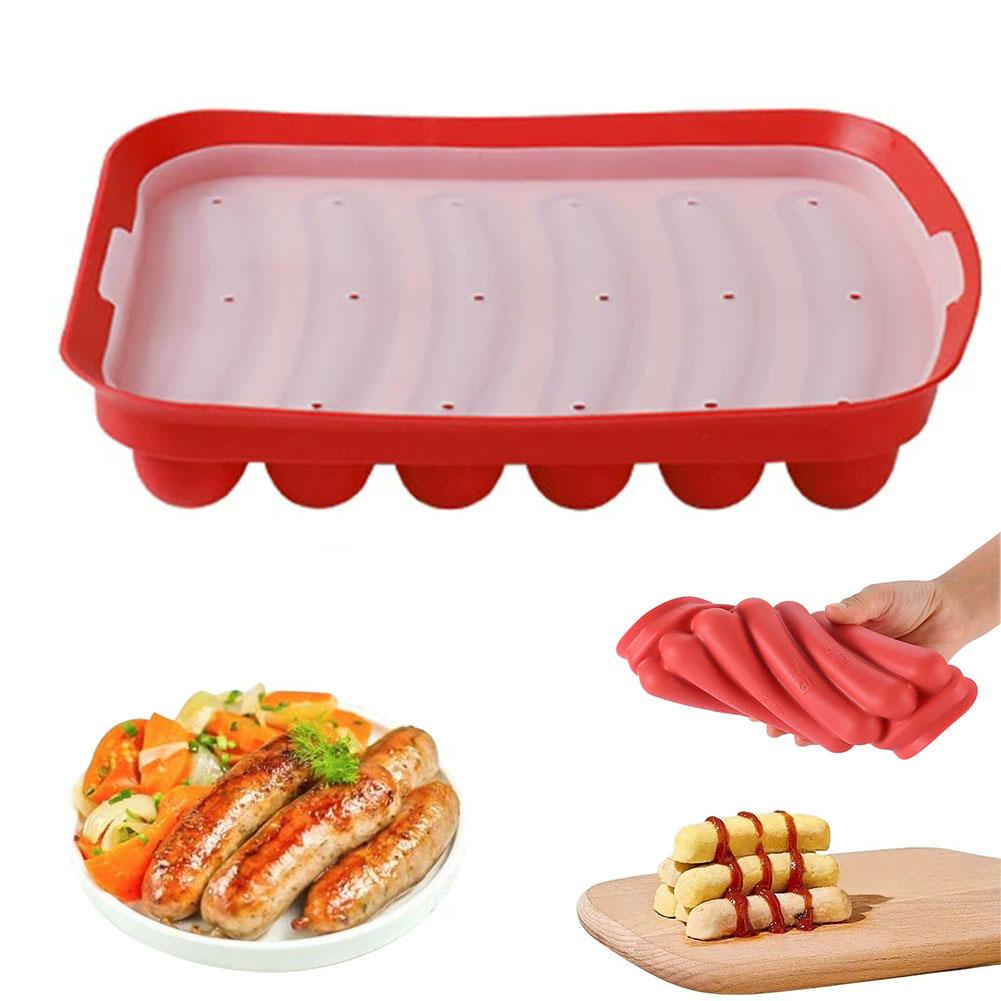 Sausage Maker Mould 6 Grids Si - Hot Dog Press review and price