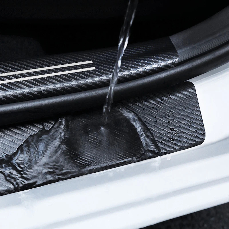 1/4/5Pcs Car Door Sill Scuff P - Crepe Pan Carbon review and price