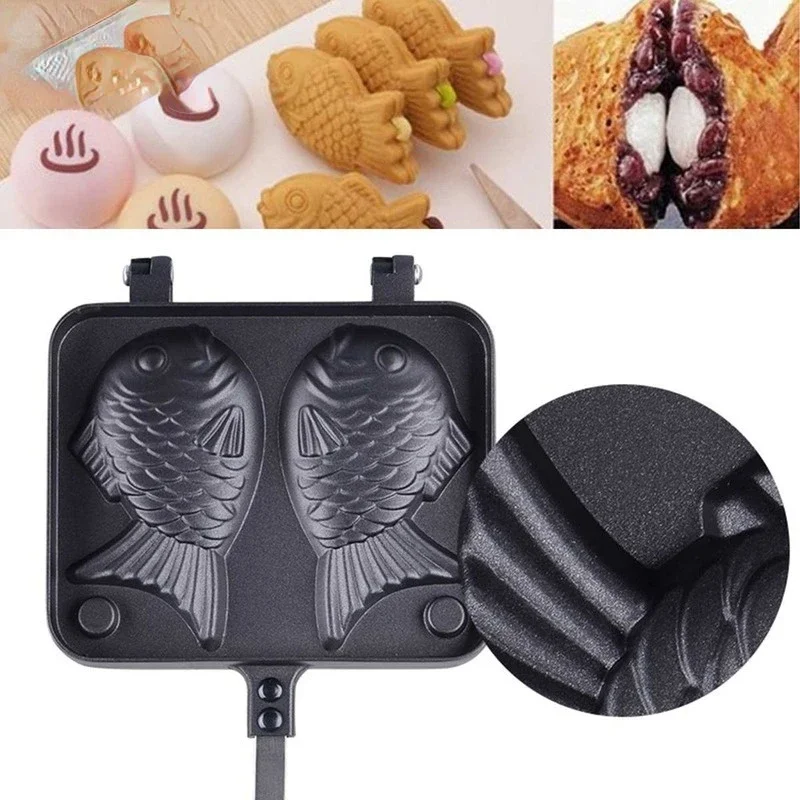 Kitchen Japanese Taiyaki Doubl - Egg Waffle Pan review and price