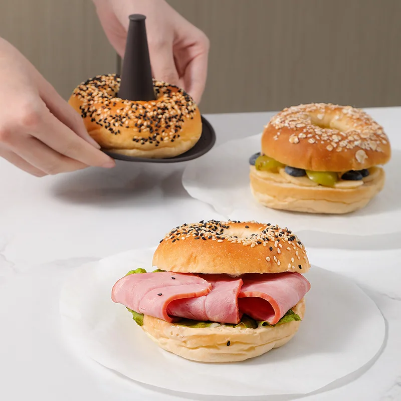 6Pcs Bagel Tools Silicone Mold - Donut Mold Silicone review and price