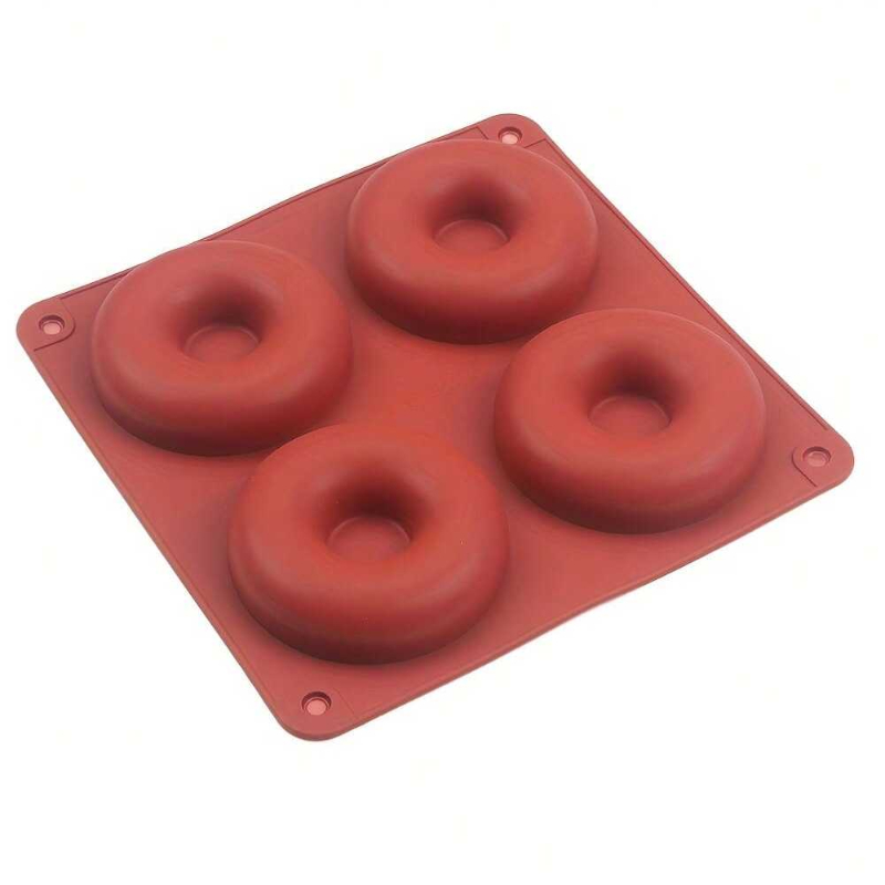 1PC 4 Holes Donut Silicone Mol - Donut Mold Silicone review and price