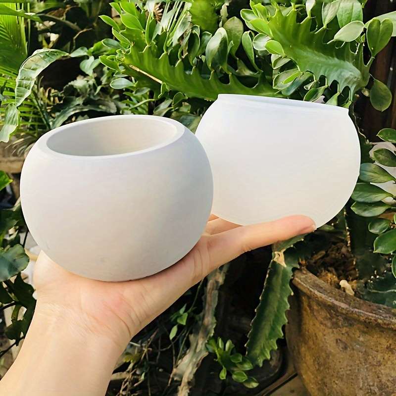 Flower Pot Silicone Mold Succu - Potsticker Mold review and price
