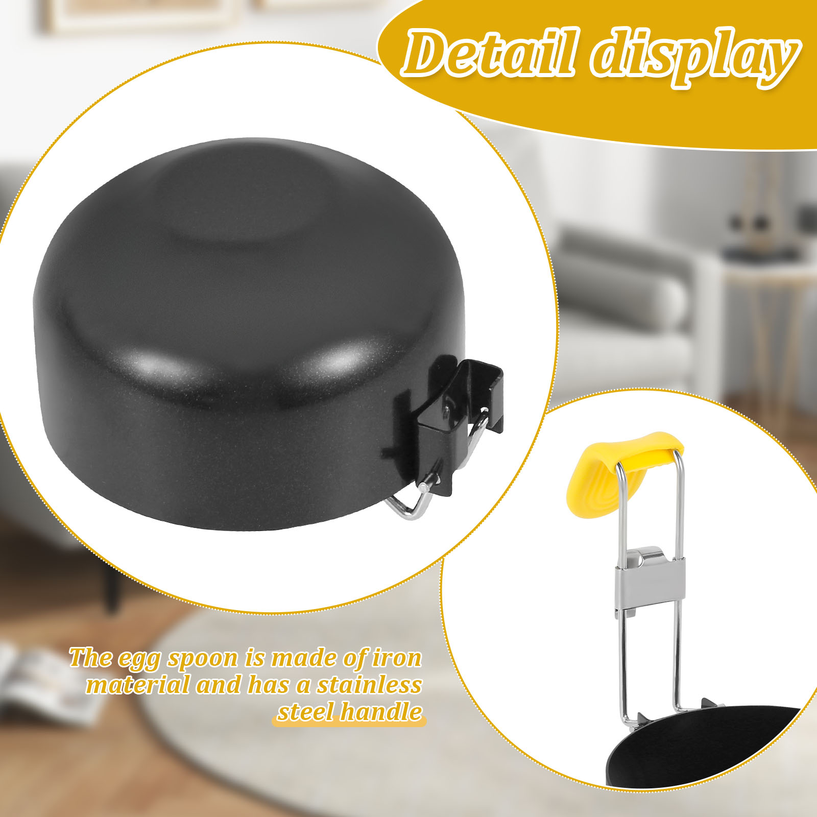 4 Pack Stainless Steel Egg Poa - Mini Pancake Griddle review and price