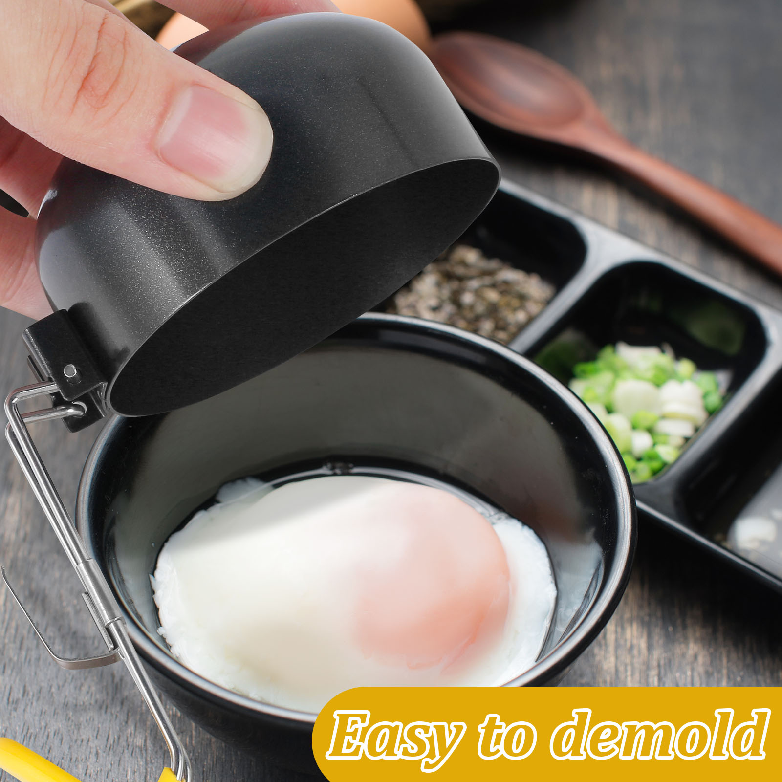 4 Pack Stainless Steel Egg Poa - Mini Pancake Griddle review and price